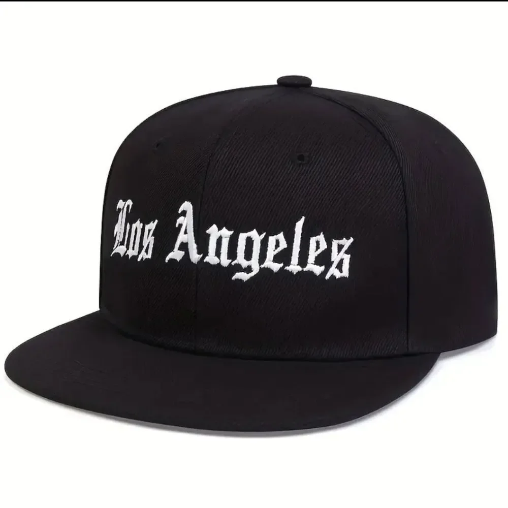 LOS ANGLES Baseball Cap Hip-hop Hat, Outdoor Adjustable Sun Protection Casual